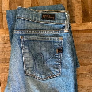 Light wash citizens of humanity jeans